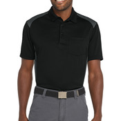 Select Snag Proof Two Way Colorblock Pocket Polo