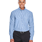 Men's Crown Collection® Banker Stripe Woven Shirt