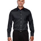 Men's Crown Collection® Tall Solid Stretch Twill Woven Shirt