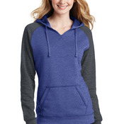 Women's Lightweight Fleece Raglan Hoodie