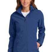 Ladies Hooded Soft Shell Parka