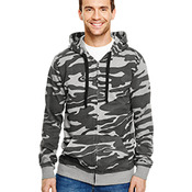 Men's  French Terry Full-Zip Hooded Sweatshirt