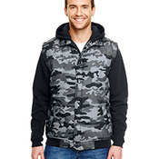 Adult Fleece Sleeeved Puffer Vest