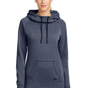 Ladies Tri Blend Fleece Pullover Hoodie