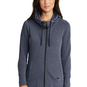 Women's Tri Blend Fleece Full Zip Hoodie