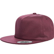 Adult Unstructured 5-Panel Snapback Cap