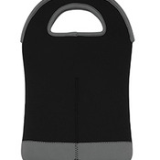 Neoprene Double Wine Tote