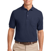 Silk Touch Polo with Pocket