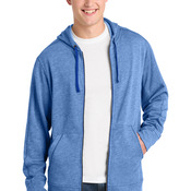 PosiCharge ® Tri Blend Wicking Fleece Full Zip Hooded Jacket